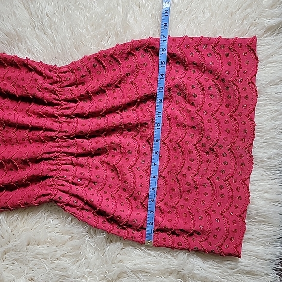 Nicole Miller Artelier 006082 Scalloped Tier Halter Neck Sheath Dress - Picture 9 of 10